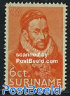 Suriname, Colony 1933 Willem I 1v, Unused (hinged), History - Various - Kings & Queens (Royalty) - Joint Issues - Königshäuser, Adel