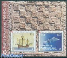 Croatia 2005 50 Years Europa Stamps S/s, Mint NH, History - Transport - Europa Hang-on Issues - Ships And Boats - Europäischer Gedanke