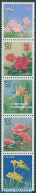 Japan 2000 Tokyo, Flowers 5v [::::], Mint NH, Nature - Flowers & Plants - Ongebruikt