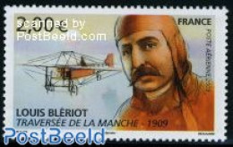 France 2009 Louis Bleriot 1v, Mint NH, Transport - Aircraft & Aviation - Unused Stamps
