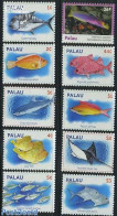 Palau 2009 Definitives, Fish 10v, Mint NH, Nature - Fish - Fishes