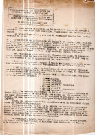 Communiqué Officiel N: 103 Sur L'habillement  Des  Prisonniers De Guerre ... En Date Du 4 Décembre 1942 - Decrees & Laws