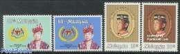 Malaysia 1984 King Iskander Al-Haj 4v, Mint NH, History - Kings & Queens (Royalty) - Königshäuser, Adel