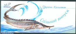 Ukraine 2002 Red Book Booklet, Mint NH, Nature - Various - Animals (others & Mixed) - Fish - Sea Mammals - Stamp Bookl.. - Poissons
