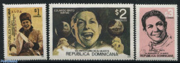 Dominican Republic 1996 Eduardo Brito 3v, Mint NH, Performance Art - Music - Musique