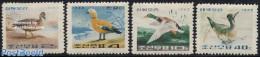 Korea, North 1965 Wild Ducks 4v, Mint NH, Nature - Birds - Geese - Korea (Noord)