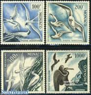 Monaco 1955 Sea Birds 4v, Unused (hinged), Nature - Birds - Unused Stamps