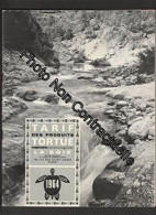 Tarif 1964 Produits Tortue « La Soie » Articles De Pêche - Autres & Non Classés