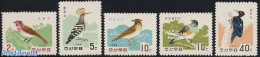 Korea, North 1966 Birds 5v, Mint NH, Nature - Birds - Woodpeckers - Corea Del Norte