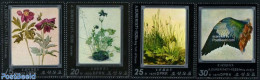 Korea, North 1979 Durer Paintings 4v, Mint NH, Nature - Birds - Flowers & Plants - Art - Dürer, Albrecht - Paintings - Corée Du Nord