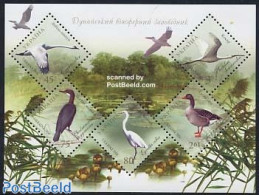Ukraine 2004 Dunai Park, Birds S/s, Mint NH, Nature - Birds - Ducks - Oekraïne