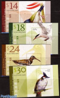 Hong Kong 2006 Birds 4 Booklets, Mint NH, Nature - Birds - Stamp Booklets - Ungebraucht