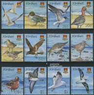 Kiribati 2008 Definitives, Birds 12v, Mint NH, Nature - Birds - Ducks - Kiribati (1979-...)