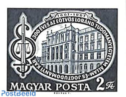 Hungary 1967 Jurist University 1v Imperforated, Mint NH, Science - Various - Education - Justice - Ongebruikt