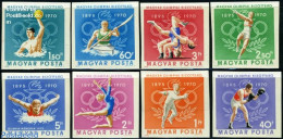 Hungary 1970 Olympic Committee 8v Imperforated, Mint NH, Sport - Boxing - Fencing - Olympic Games - Nuovi