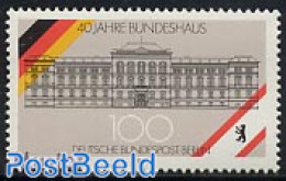 Germany, Berlin 1990 Bundeshaus 1v SPECIMEN (Muster), Mint NH - Nuovi