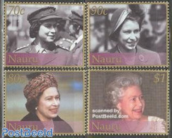 Nauru 2002 Elizabeth II Golden Jubilee 4v, Mint NH, History - Kings & Queens (Royalty) - Familles Royales