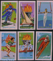 Togo 1979 Olympic Winter Games 6v Imperforated, Mint NH, Sport - Kayaks & Rowing - Olympic Games - Olympic Winter Games - Aviron