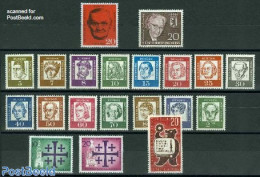 Germany, Berlin 1961 Yearset 1961, Complete, 20v, Mint NH, Various - Yearsets (by Country) - Nuevos