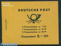 Germany, DDR 1955 5 Years Plan Booklet, Mint NH, Stamp Booklets - Nuevos