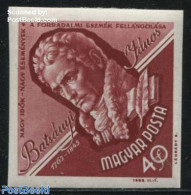 Hungary 1963 J. Batsanyi 1v Imperforated, Mint NH, Art - Authors - Ungebraucht