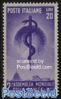 Italy 1949 Health Congress 1v, Mint NH, Health - Health - Other & Unclassified