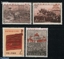 China People’s Republic 1971 Paris Commune 4v, Mint NH - Unused Stamps