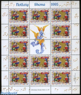 Ireland 1995 Christmas M/s (with 13 Stamps), Mint NH, Religion - Christmas - Nuevos