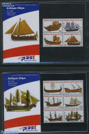 Netherlands Antilles 2010 Ships, Presentation Pack 272A+B, Mint NH, Transport - Ships And Boats - Bateaux