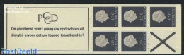 Netherlands 1966 5x 20c Booklet X Wide On Right Side With Count Bl., Mint NH, Stamp Booklets - Nuovi