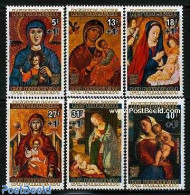 Burundi 1977 Christmas 6v, Mint NH, Religion - Christmas - Religion - Art - Paintings - Christmas