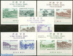 Korea, South 1964 Tourism 5 S/s, Mint NH - Korea (Süd-)