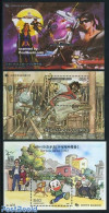 Korea, South 1999 Comics 3 S/s, Mint NH, Art - Comics (except Disney) - Stripsverhalen