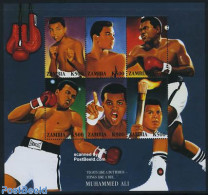 Zambia 2008 Muhammed Ali 6v M/s, Mint NH, Sport - Boxing - Sport (other And Mixed) - Boksen