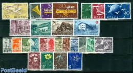 Switzerland 1949 Yearset 1949, Complete, 27v, Mint NH, Various - Yearsets (by Country) - Nuevos