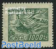 Korea, South 1952 1000W, Apsara, Stamp Out Of Set, Mint NH - Corea Del Sur