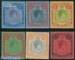 Bermuda 1938 Definitives 6v, Unused (hinged) - Bermudes