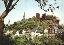 72238857 Kastellaun Hunsrueck Mit Burg Kastellaun - Kastellaun