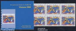 Slovakia 2004 Christmas Booklet, Mint NH, Religion - Christmas - Stamp Booklets - Unused Stamps