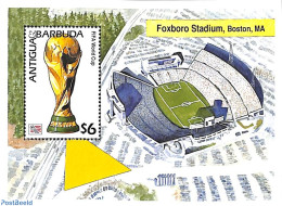 Antigua & Barbuda 1994 World Cup Football S/s, Mint NH, Sport - Football - Antigua Y Barbuda (1981-...)