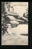 AK Schliersee, Wurzhütte Im Winter  - Schliersee