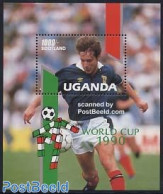 Uganda 1990 World Cup Football S/s, Ali McCoist, Mint NH, Sport - Football - Sonstige & Ohne Zuordnung