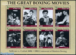 Sierra Leone 1993 World Championship Boxing 8v M/s, Mint NH, Sport - Boxing - Sport (other And Mixed) - Boksen