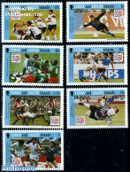 Turks And Caicos Islands 1994 World Cup Football 7v, Mint NH, Sport - Sonstige & Ohne Zuordnung