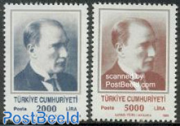 Türkiye 1989 Definitives 2v, Mint NH - Autres & Non Classés