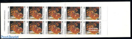 Greece 1988 Christmas Booklet, Mint NH, Religion - Christmas - Stamp Booklets - Art - Paintings - Unused Stamps