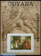 Guyana 1989 Titian Painting, Block Out Of Set, Mint NH, Art - Paintings - Guyane (1966-...)