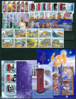 Guernsey 2002 Yearset 2002, Complete, 40v +, Mint NH, Various - Yearsets (by Country) - Unclassified