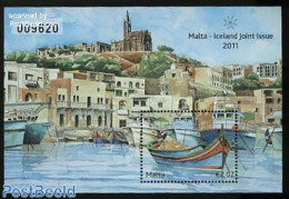 Malta 2011 Joint Issue With Iceland S/s, Mint NH, Transport - Various - Ships And Boats - Joint Issues - Ships