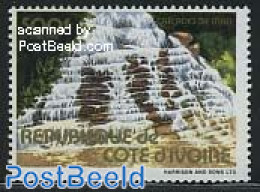 Ivory Coast 1982 500F., Man Fall, Stamp Out Of Set, Mint NH, Nature - Water, Dams & Falls - Ungebraucht